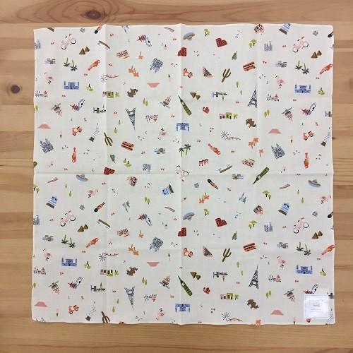 ライフルペーパー アマルフィ ハンカチ ハンカチクロス 大判ハンカチ バンダナ RIFLE PAPER CO. - 画像 (9)