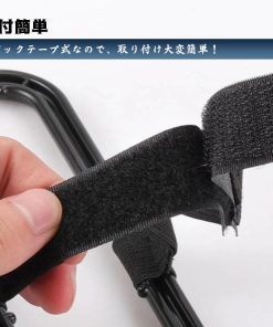 マジックテープ式 ティッシュ車載ホルダー サンバイザー ヘッドレスト 簡単固定 小物収納 カー用品　jd-ca010