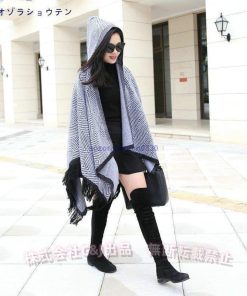 大判ストール レディース ストール 大判 マフラー ショール ポンチョ マント 体型カバー スカーフ ひざ掛けC&J 肩掛け ニット 厚手 防寒 オシャレ 春 冬