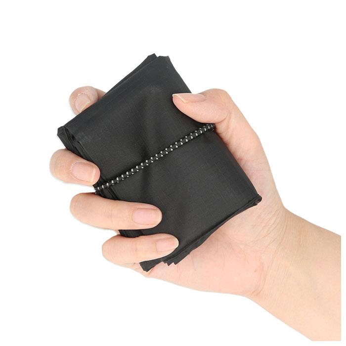 ☆ ネイビー エコ バッグ モッテル 通販 motteru エコバッグ 折り畳み コンパクト 抗菌 防臭 おしゃれ お買い物バッグ 買い物バッグ 軽量 - 画像 (4)