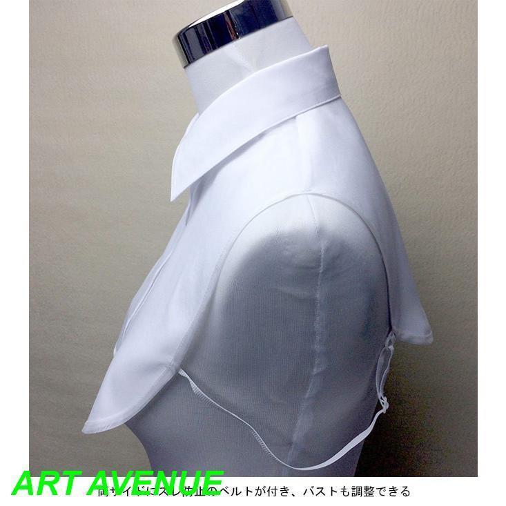 付け襟 レディース 付け衿 ティペット シャツ襟 シフォン ポインテッドカラー ラウンドカラー つけ襟 女性 ファッション小物 つけえり - 画像 (3)