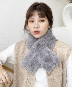 ティペット マフラー レディース 女性用 婦人用 ファッション小物 フェイクファー 無地 単色 かわいい おしゃれ シンプル 防寒 もこもこ ふわふわ