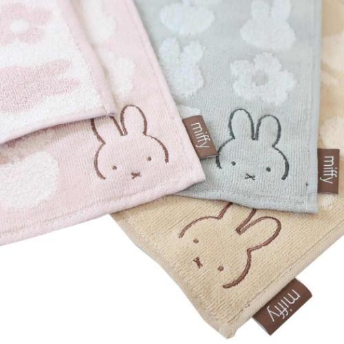 ミッフィー グッズ ハンドタオル 絵本キャラクター シルエットハンカチ - 画像 (2)