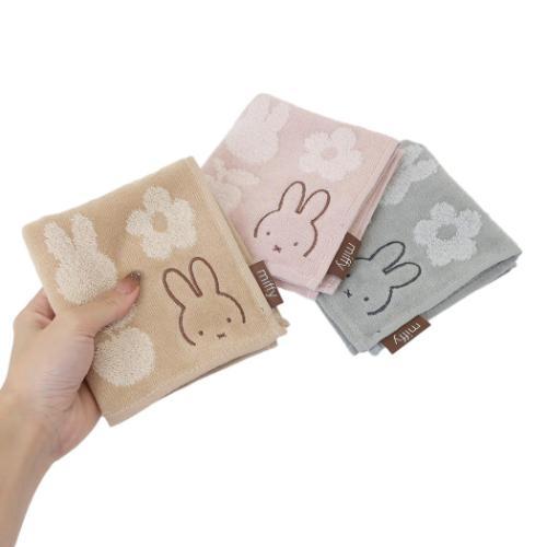 ミッフィー グッズ ハンドタオル 絵本キャラクター シルエットハンカチ - 画像 (3)