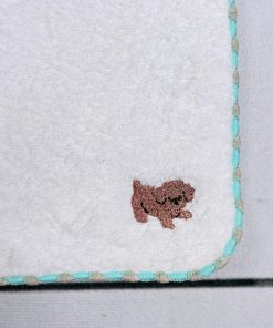 FRIENDSHILL フレンズヒル ココ（プードル） ワンポイント刺繍タオル ナチュラル VW-109-57