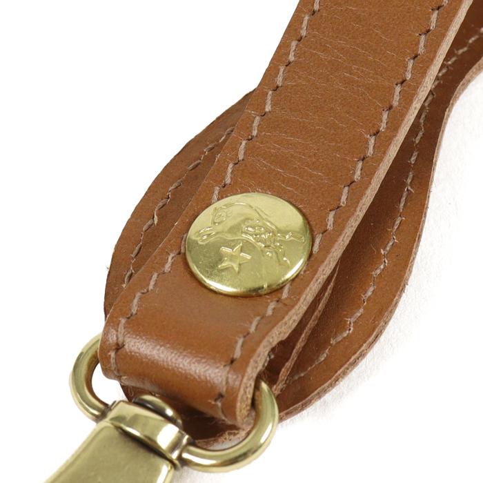 イルビゾンテ キーホルダー ビッグコンチョプレスレザーキーホルダー ベルトループ 商品番号54212309550 IL BISONTE - 画像 (2)