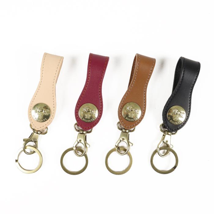 イルビゾンテ キーホルダー ビッグコンチョプレスレザーキーホルダー ベルトループ 商品番号54212309550 IL BISONTE - 画像 (7)