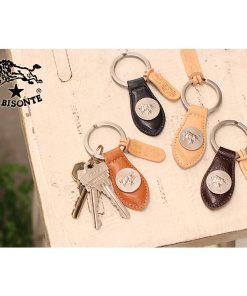 IL BISONTE 【イルビゾンテ　IL BISONTE　キーホルダー】コンチョプレートキーホルダー [商品番号_5452305050]【送料無料】【price202207】