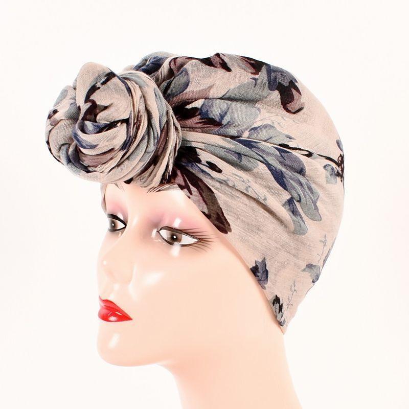 ストール スカーフ マフラー ショール ヘッドカバー レディース 大判 ロング 薄手 透け感 花柄 フラワー 長方形 上品 綿麻混 - 画像 (8)