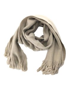 PAGE ONE（ファッション） もっちりストール ミンクタッチ ONE ページワン 色々な巻き方 幅 50x175cm ベージュ 冬