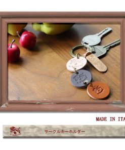IL BISONTE イルビゾンテ キーホルダー キーリング サークルレザーキーホルダー　 54_1_ 5402300390 メンズ レディース ( 商品番号 IB-0-00390 )