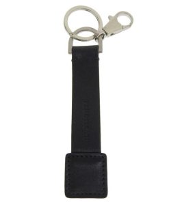 IL BISONTE イルビゾンテ キーホルダー キーリング レザー ブラック メンズ レディース skh114