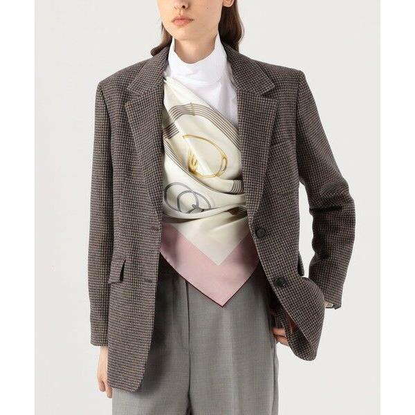 TOMORROWLAND / トゥモローランド ビットチェーンモチーフ シルクスカーフ