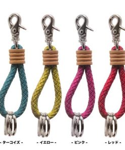 KC,s キーホルダー キーリング 送料無料 ボザール・ヌバック /鹿革キーホルダー メンズ 革 レザー レディース 本革