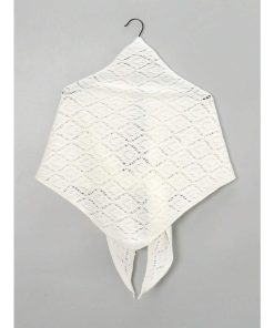 アクセサリー レディース スカーフ 1枚 レディースファッション ニットショール スカーフ、幾何学模様 中空 通気性の良いホームラ