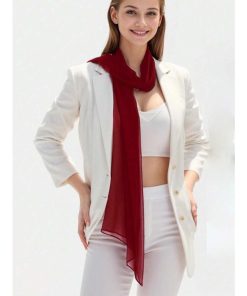 アクセサリー レディース スカーフ 1個 ビーチアクセサリー クラシック プレーンシフォンスカーフ、マルチファンクショ