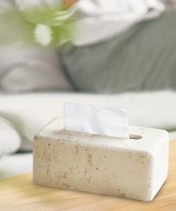 長方形ティッシュボックスカバー 装飾オーガナイザー 車 キッチン オフィス 化粧台 バスルーム ナプキンディスペンサー ティッシュケース ホームデコレ