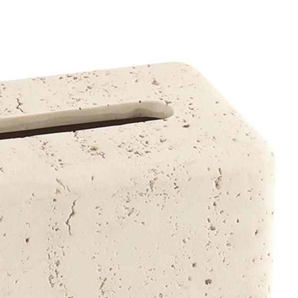 長方形ティッシュボックスカバー 装飾オーガナイザー 車 キッチン オフィス 化粧台 バスルーム ナプキンディスペンサー ティッシュケース ホームデコレ - 画像 (2)