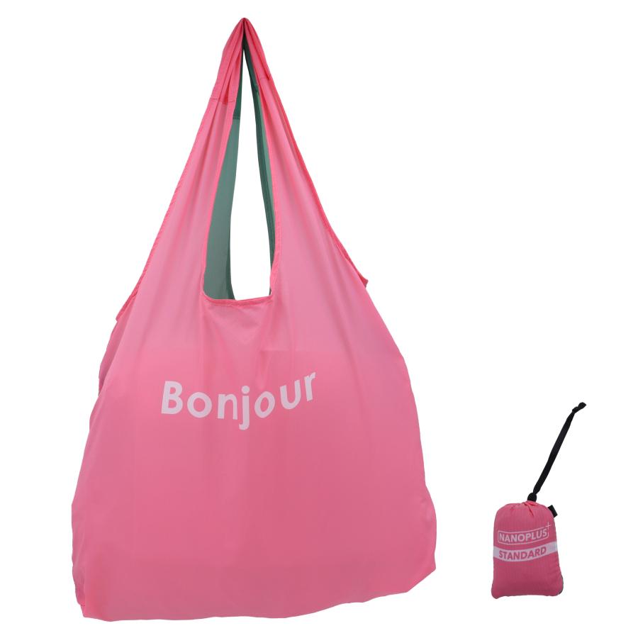 NANOPLUS エコバッグ 最新モデル ナノプラス 柄物シリーズ 折り畳み コンパクト 旅行 小さい マイバッグ 強い 買い物袋 折りたたみ 正規品 幾何学模様 爆買 - 画像 (6)