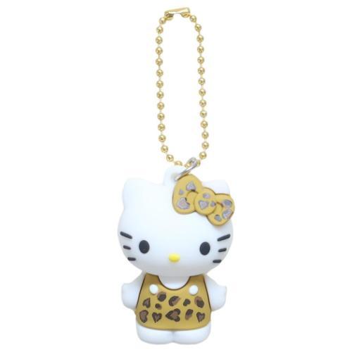 キーチェーン PVCマスコット ハローキティ サンリオ ヒョウ柄シリーズ ケイカンパニー - 画像 (2)