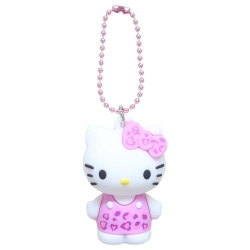 キーチェーン PVCマスコット ハローキティ サンリオ ヒョウ柄シリーズ ケイカンパニー - 画像 (3)