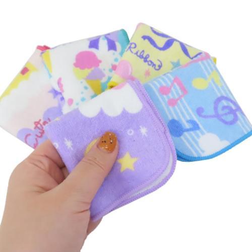 ミニタオル ファンシードリーム ピッコリーノ 5枚組 丸眞 入園入学準備雑貨 - 画像 (2)