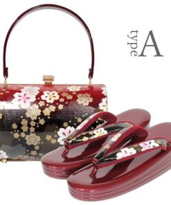 草履 バッグ セット 成人式 振袖 厚底 結婚式 礼装 フォーマル レディース エナメル 和装小物 23 23.5 24 24.5 25 m l フリーサイズ かわいい