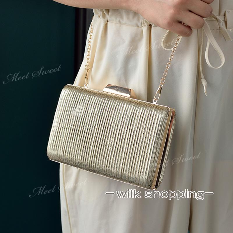 パーティーバッグ 3way クラッチバッグ ハンドバッグ ショルダーバッグ レディース 和装バック 結婚式 二次会 披露宴 発表会 謝恩会 お呼ばれ フォーマル - 画像 (5)