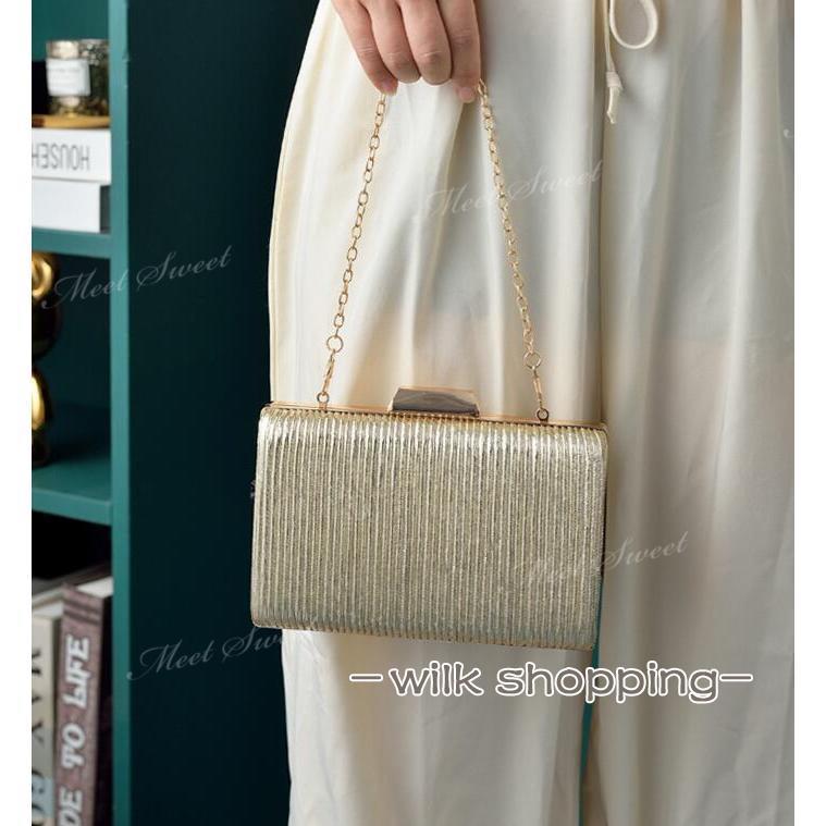 パーティーバッグ 3way クラッチバッグ ハンドバッグ ショルダーバッグ レディース 和装バック 結婚式 二次会 披露宴 発表会 謝恩会 お呼ばれ フォーマル - 画像 (6)