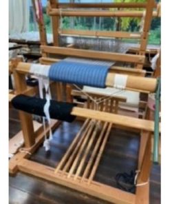 ふるさと納税 丹波篠山市 ≪厚手≫丹波木綿ストール　チェック　藍×ベージュ