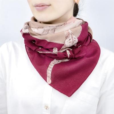 ふるさと納税 京都市 【三陽商事】浅山美里97cm風呂敷(CATS)(京都/大判/猫/ネコ/薄手/エコバック/綿100%) - 画像 (2)